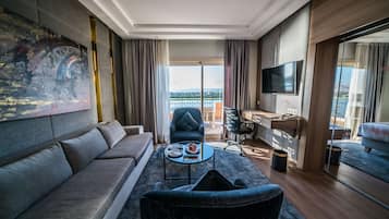 Suite familiar | Sala de estar | Libros