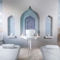 Sauna, steam room, Turkish bath, body treatments, aromatherapy