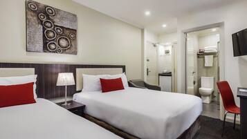 Standard Double Room, Multiple Beds | In-room safe, iron/ironing board, free WiFi, bed sheets