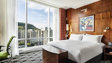 Premium bedding, down duvets, pillow-top beds, minibar