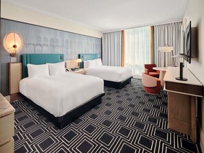 1 bilik tidur, peralatan tempat tidur premium, gebar bulu kapas 