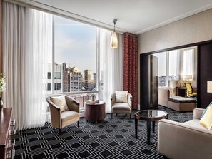 套房, 1 張特大雙人床和 1 張沙發床 (Prestige. Corner) | 1 間臥室、高級寢具、羽絨被、舒適加層