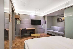 Habitación doble superior | Insonorización, tabla de planchar con plancha, cunas y camas extra 
