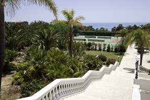 Blick von der Unterkunft