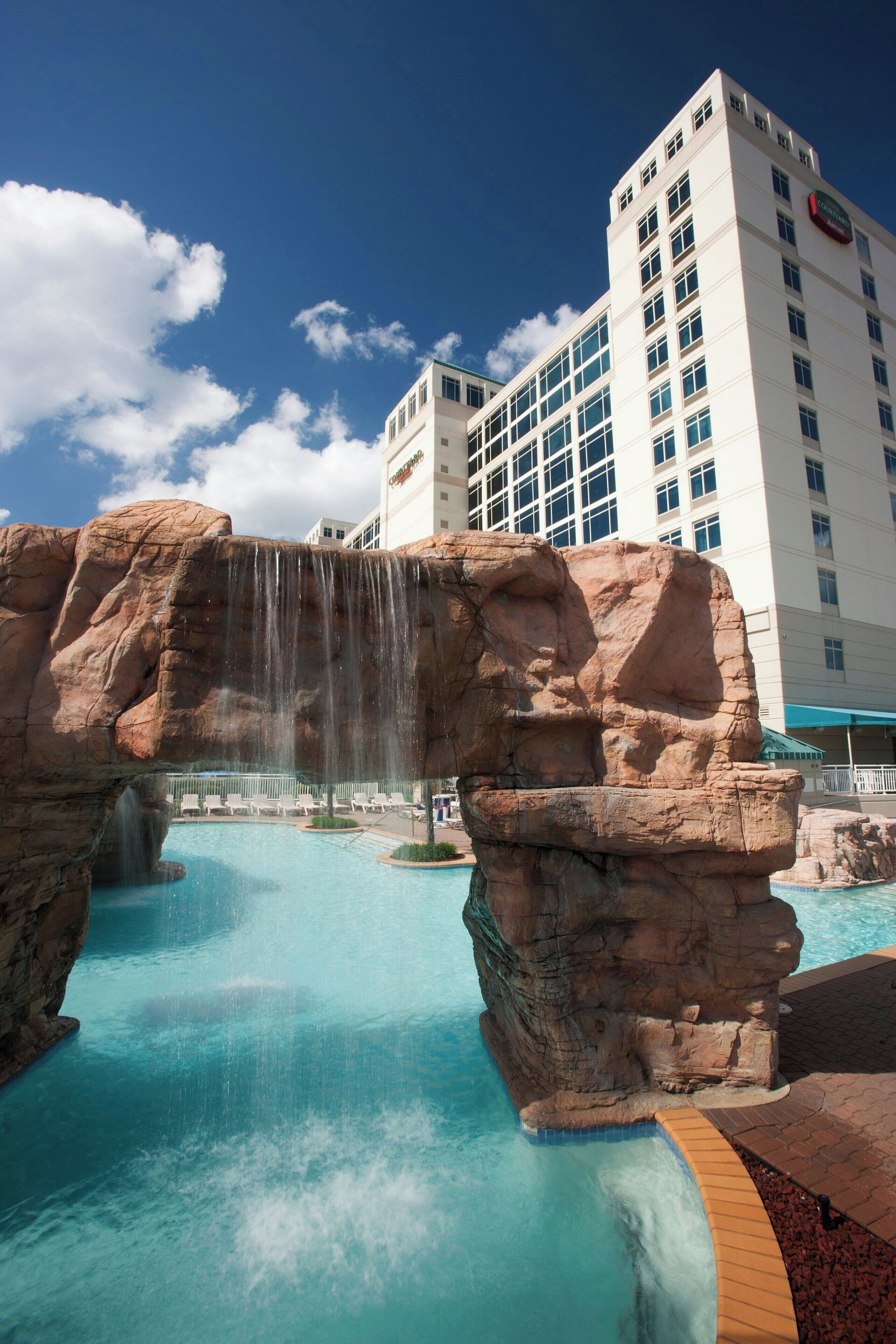 indoor pool, seasonal outdoor pool, pool loungers