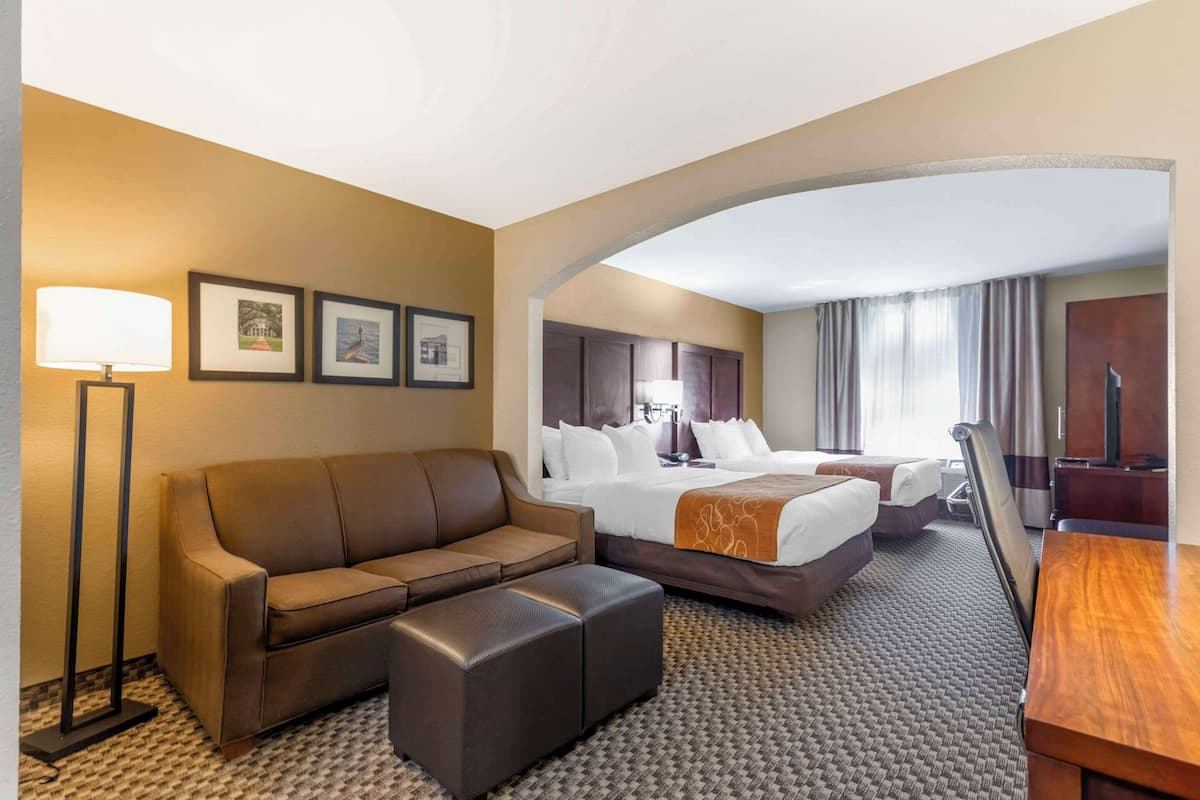 Suite, 2 Double Beds, Accessible, Non Smoking