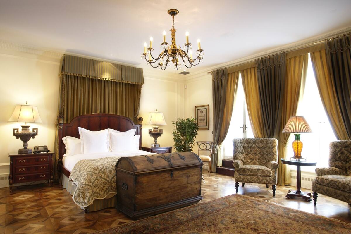 Suite (Penthouse) | Italienische Bettbezüge von Frette, hochwertige Bettwaren