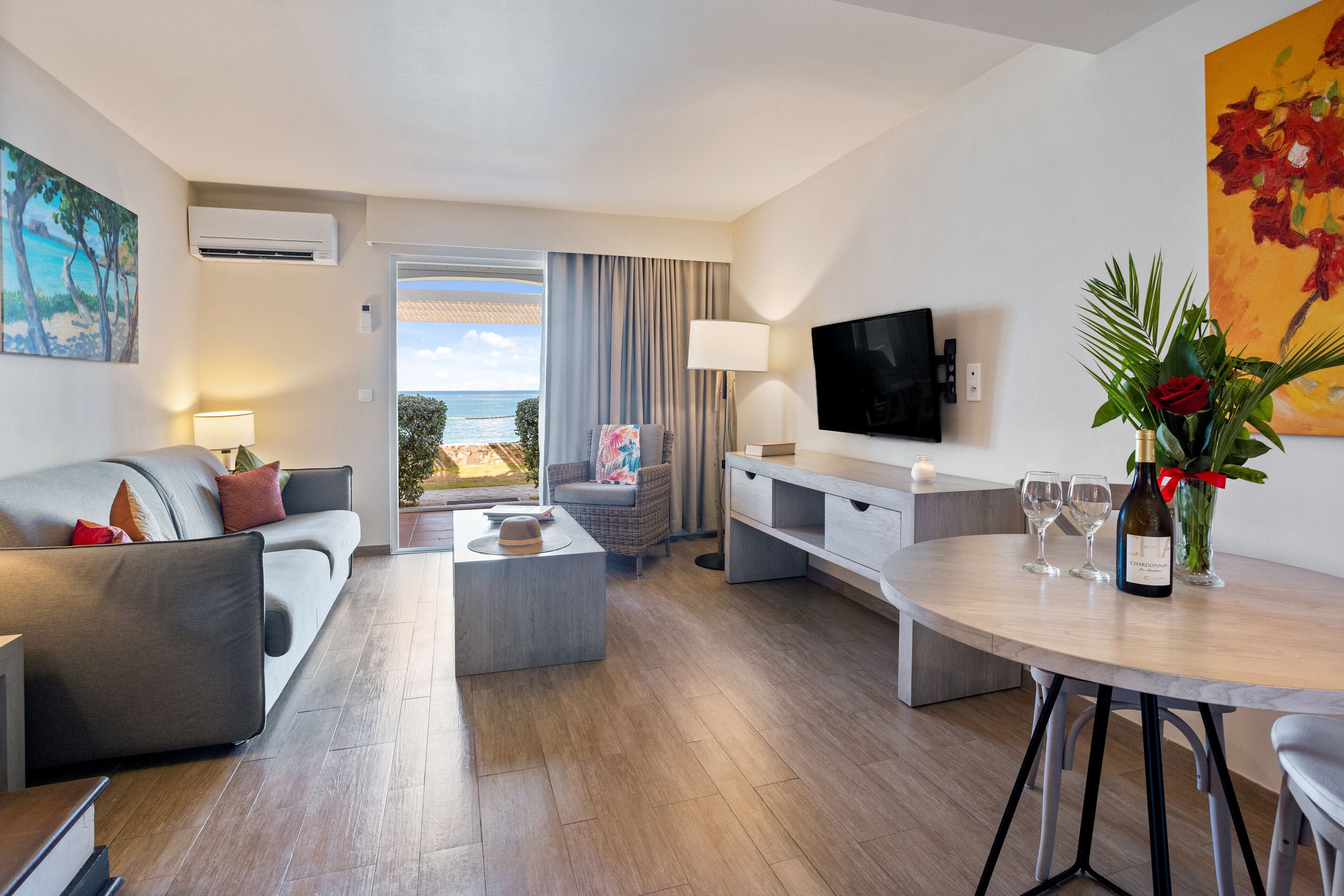 standard room, 2 bedrooms, oceanfront | water view