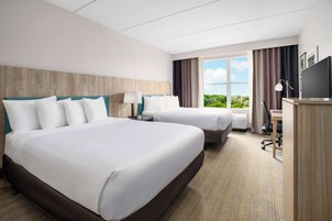 In-room safe, desk, laptop workspace, iron/ironing board