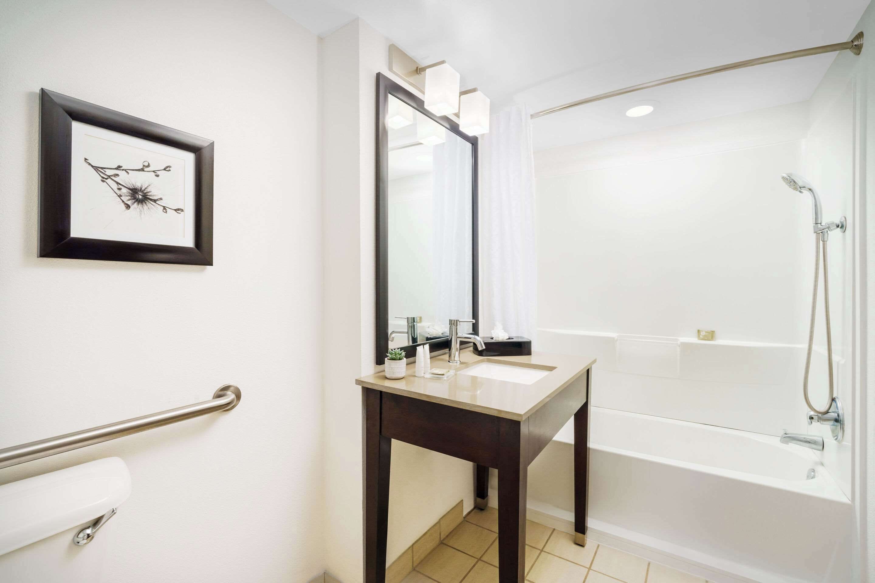 in-room safe, desk, laptop workspace, iron/ironing board