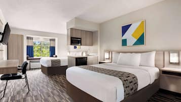 In-room safe, desk, laptop workspace, iron/ironing board