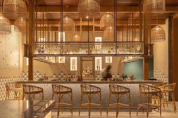 Rooftop bar at The Delphi Hotel