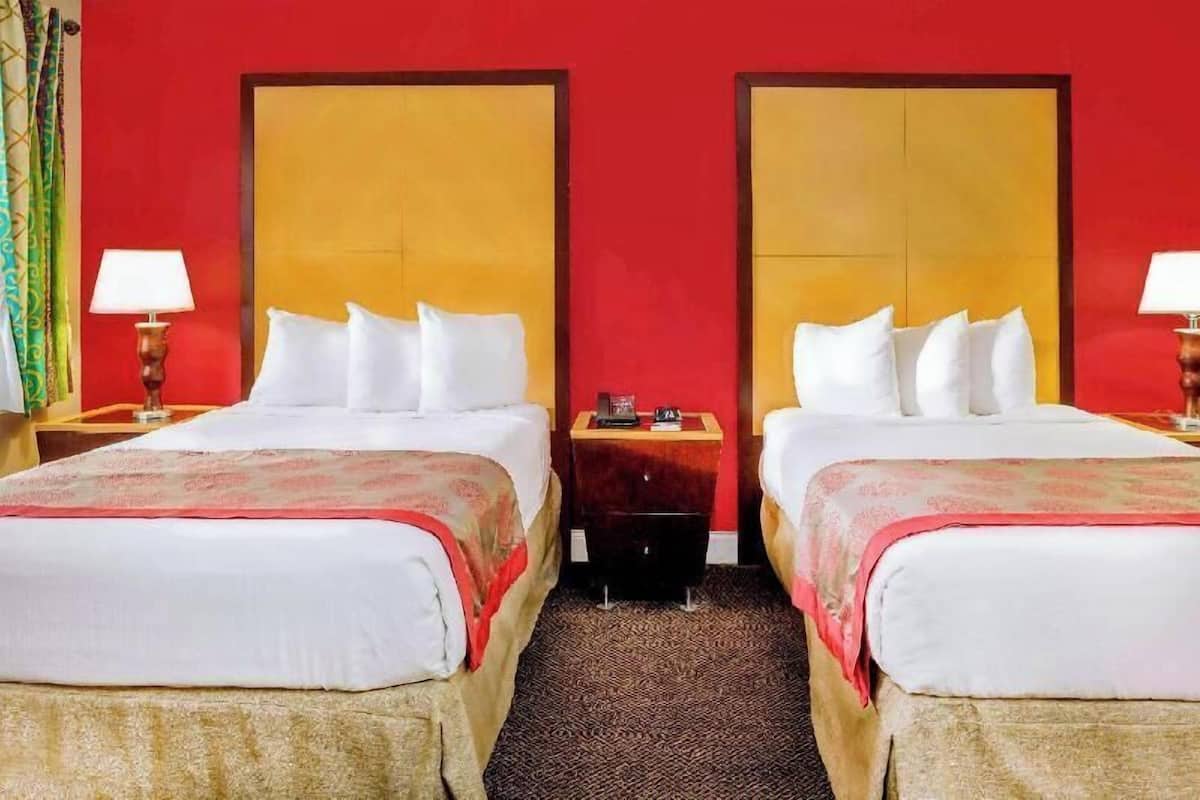 In-room safe, blackout drapes, soundproofing, iron/ironing board