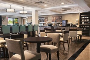 Free daily self-service breakfast