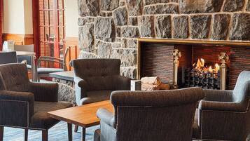 Sitteområde i lobbyen