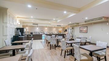 Free daily full breakfast