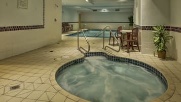 Indoor spa tub