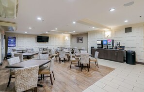 Free daily full breakfast