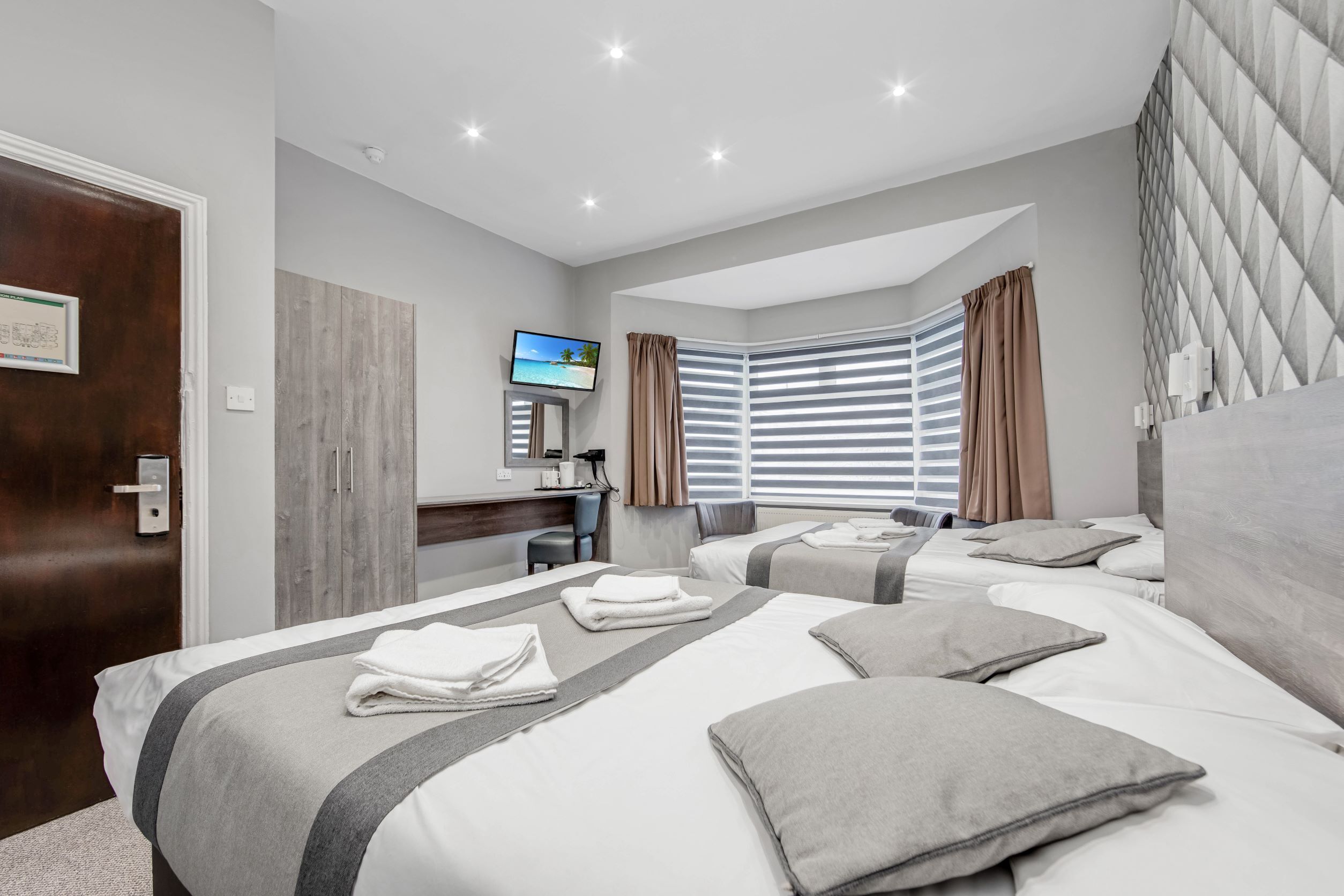 In-room safe, free WiFi, individually decorated, bed sheets