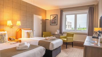 Kamar Twin Klub | Brankas, meja kerja, setrika/meja setrika, dan Wi-Fi gratis