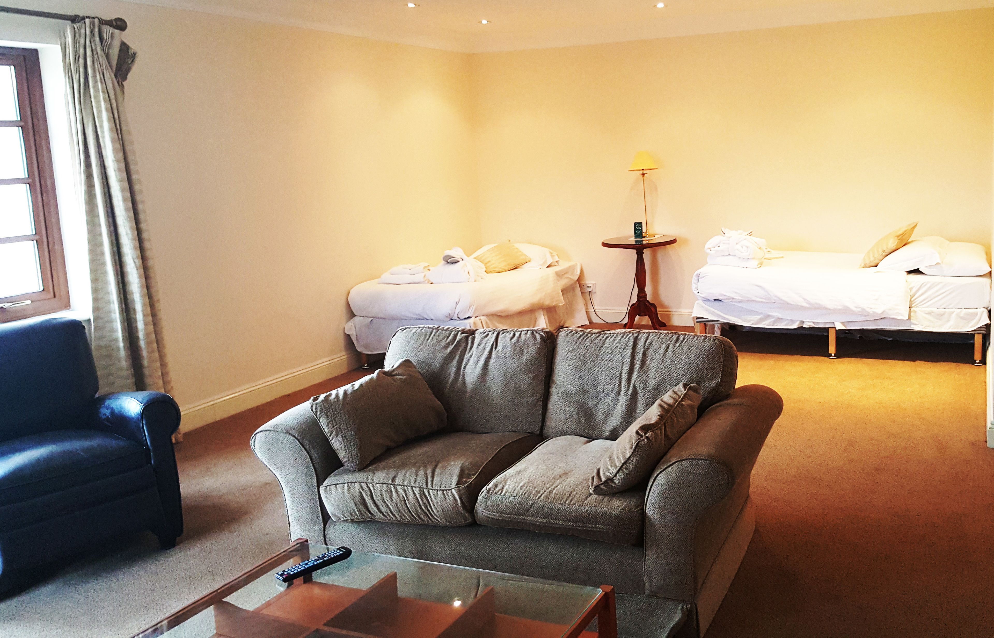 Apartment, 1 Bedroom, Private Bathroom | Living area | LCD TV