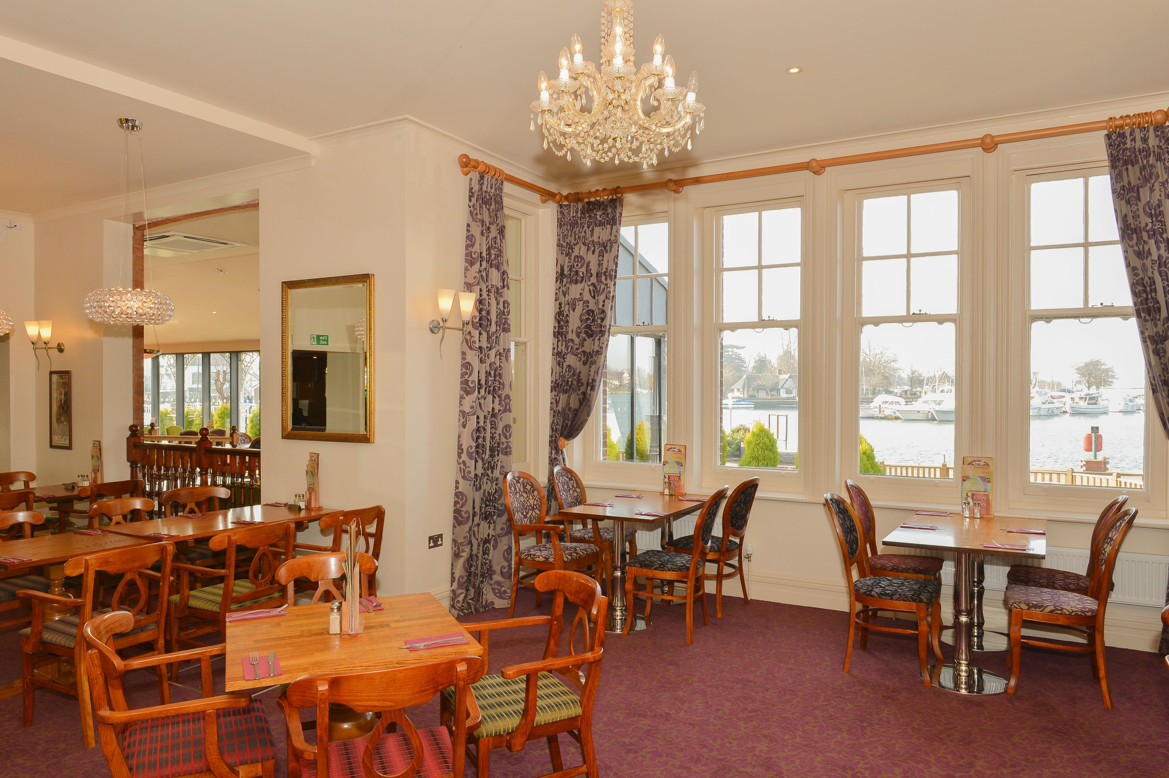 daily buffet breakfast (gbp 12 per person)