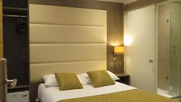 Egyptian cotton sheets, pillow-top beds, individually decorated