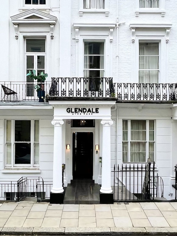 Entrada de la propiedad