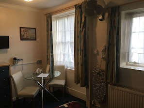 Double Room | Egyptian cotton sheets, in-room safe, iron/ironing board, free WiFi