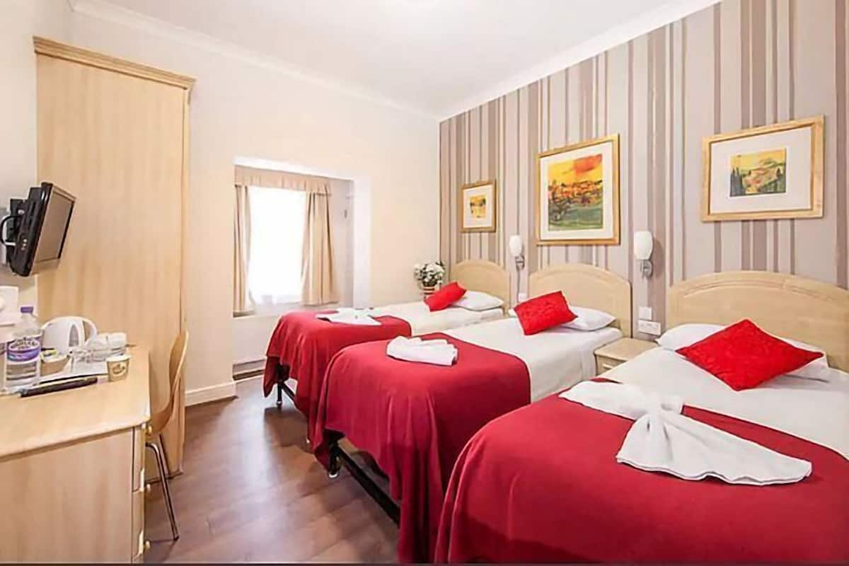Desk, laptop workspace, iron/ironing board, free WiFi