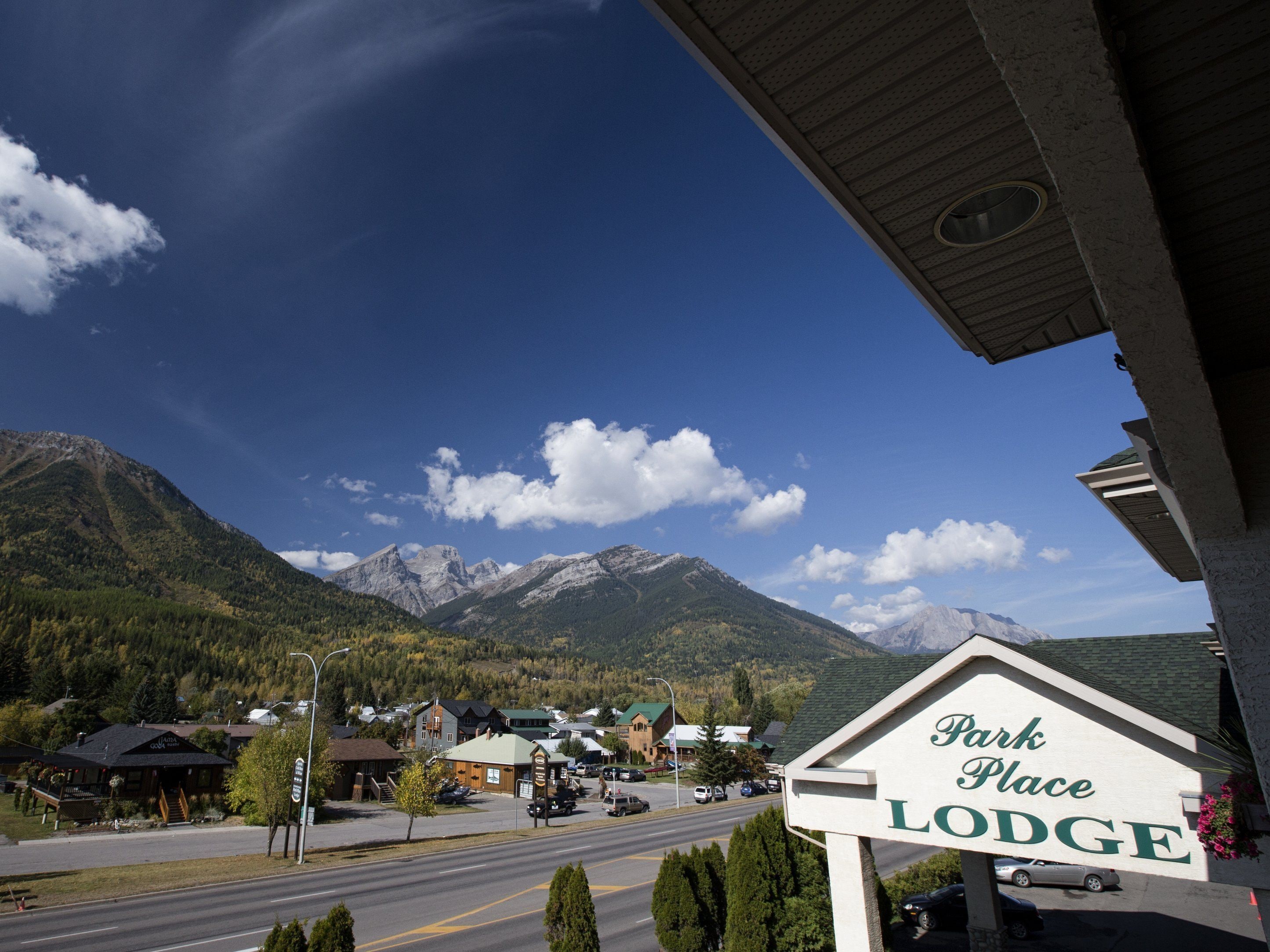 front of property – evening/night