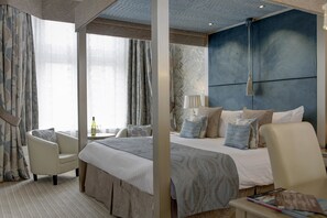 Deluxe Room, 1 King Bed, Non Smoking (Four Poster Bed, View) | 1 bedroom, premium bedding, in-room safe, individually decorated