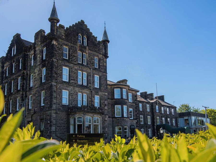 Façade de l’hébergement