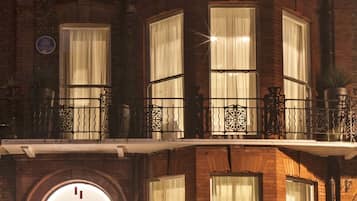 Front of property – evening/night