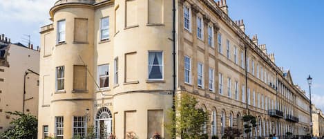 Fassade der Unterkunft