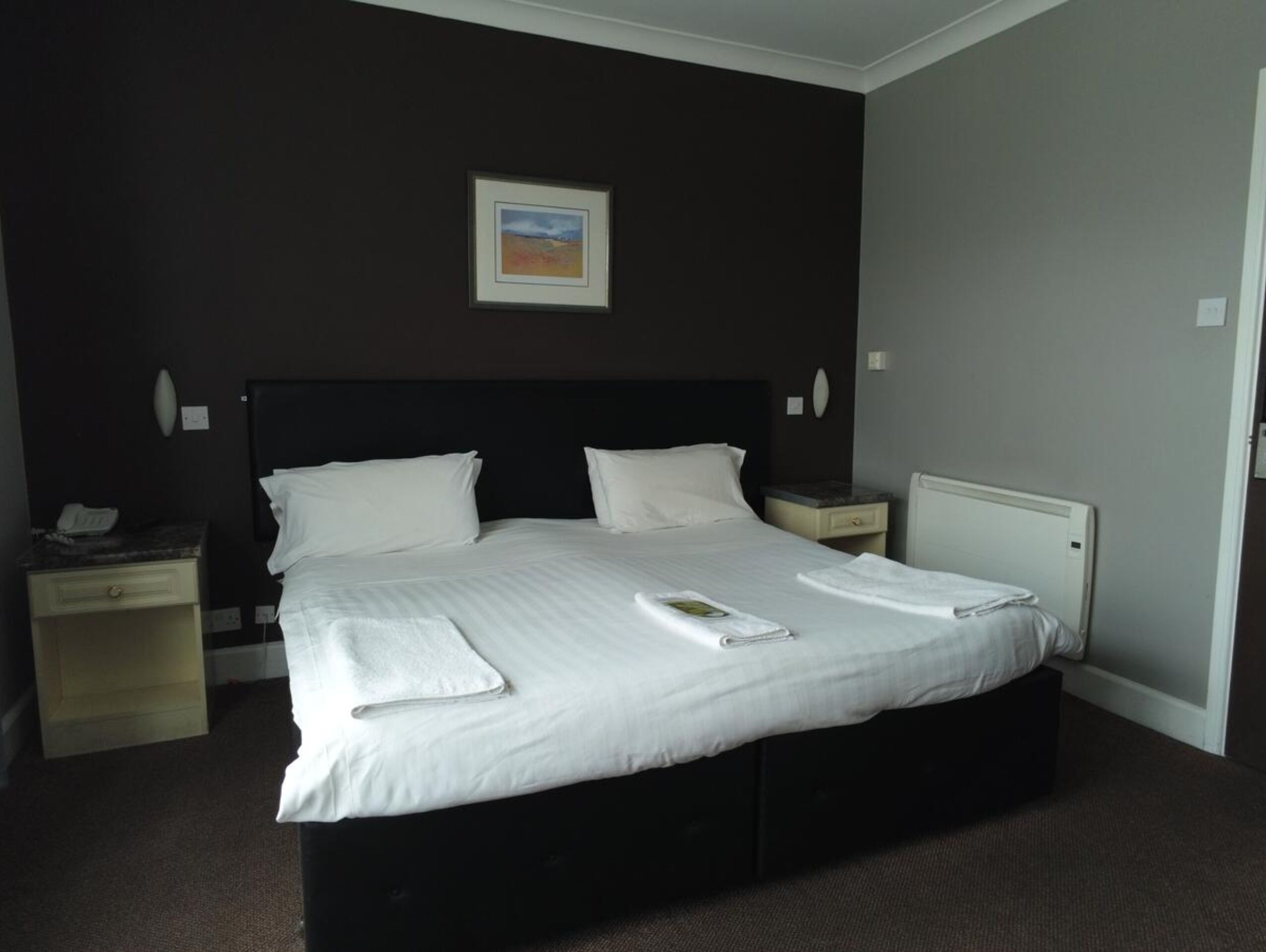 Iron/ironing board (on request), WiFi (free), bed sheets