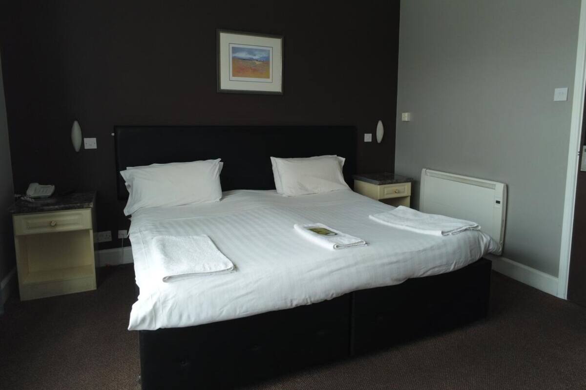 Iron/ironing board (on request), WiFi (free), bed sheets