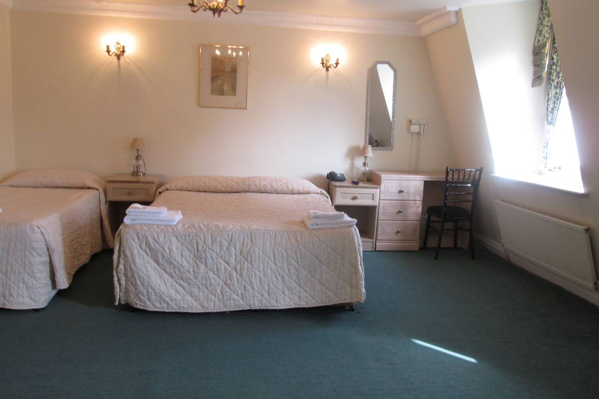 Triple Room | In-room safe, desk, iron/ironing board, free WiFi