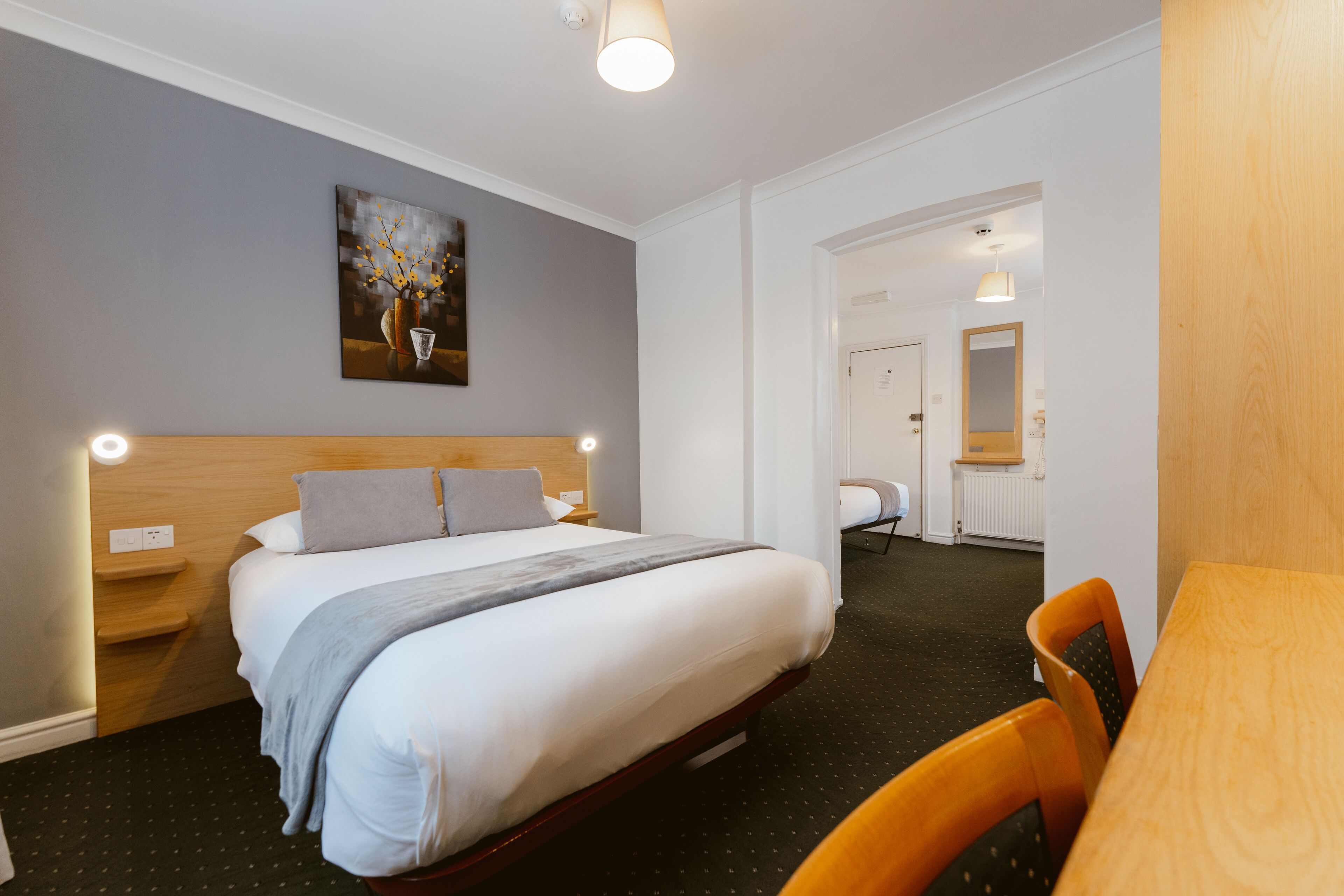 quadruple room | desk, blackout curtains, free cots/infant beds, free wifi