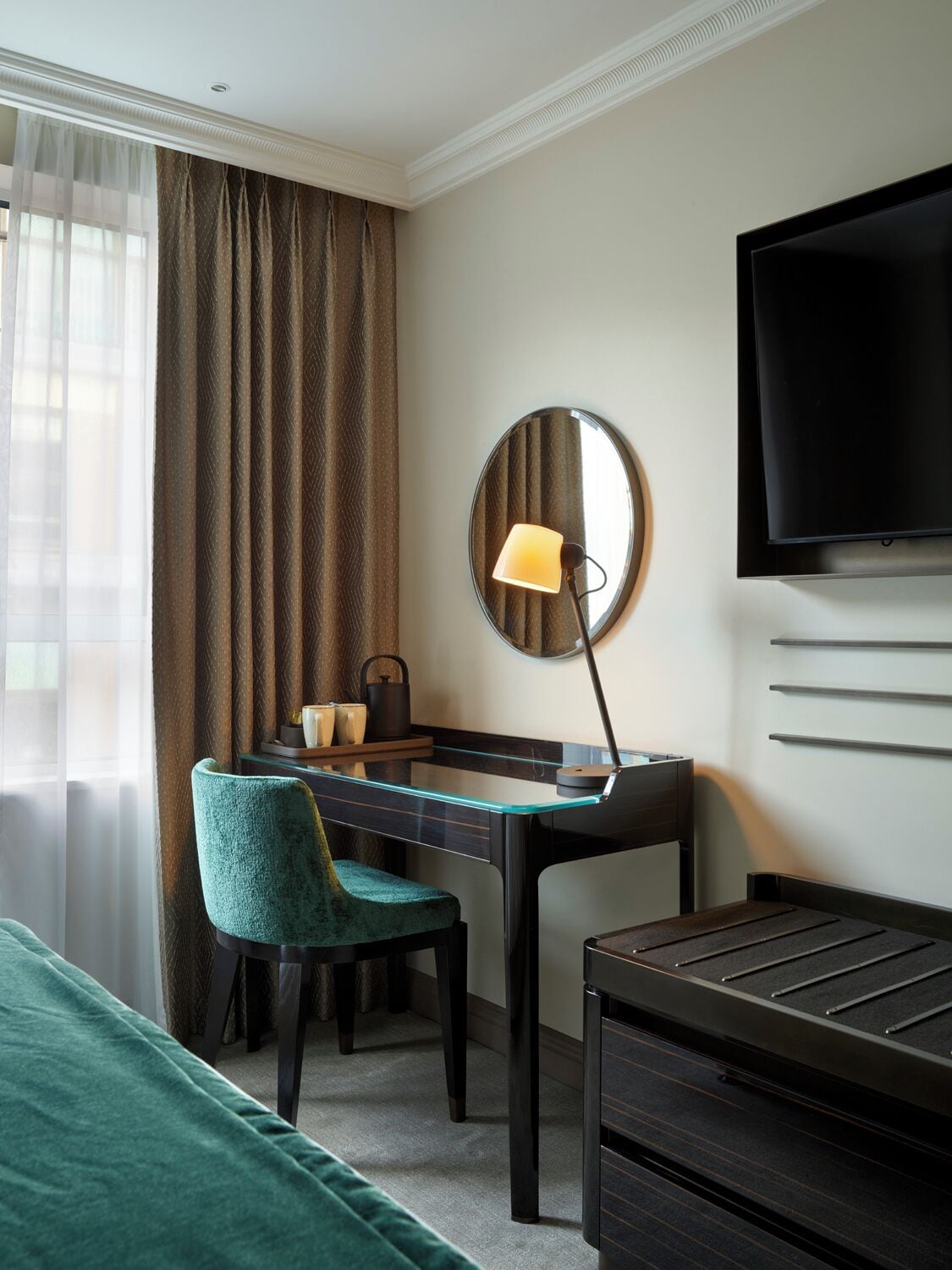 The Classic double | Ropa de cama hipoalergénica y caja de seguridad en la habitación 