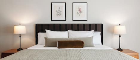 Egyptian cotton sheets, premium bedding, pillow-top beds, in-room safe