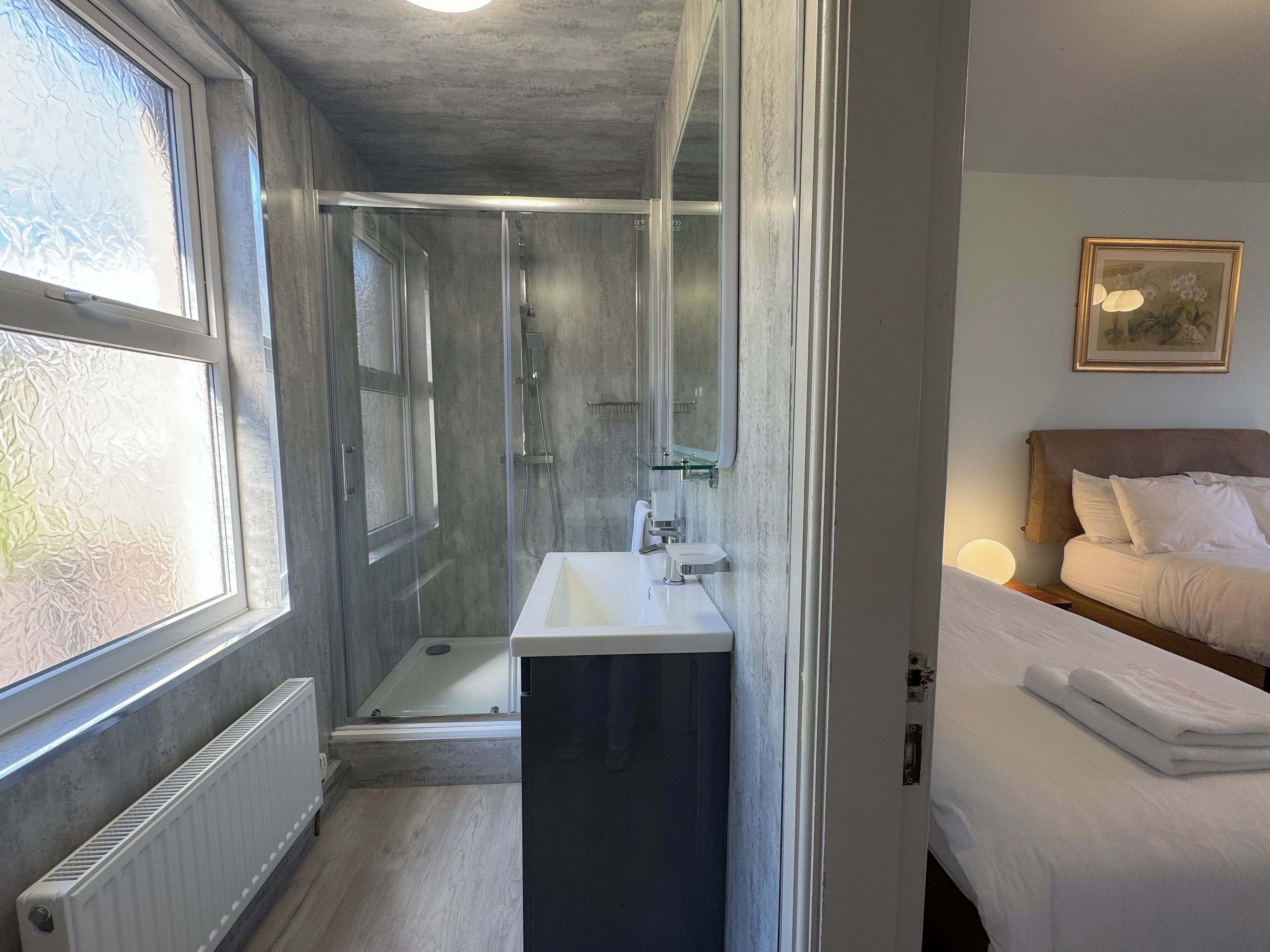 family room (2ad+1ch) | bathroom | shower, free toiletries, hair dryer, towels