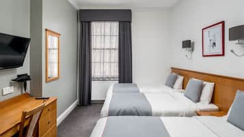 Firemannsrom – deluxe | Skrivebord, strykejern/-brett, wi-fi (inkludert) og sengetøy