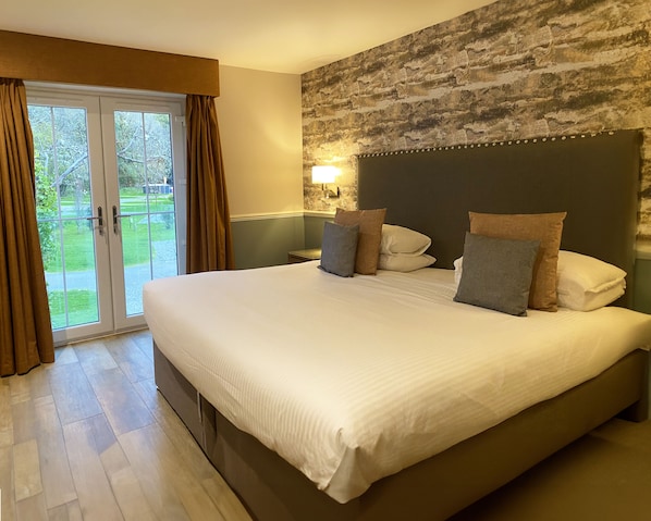 Superior-Doppel- oder -Zweibettzimmer, Bergblick