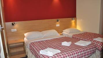 Pillow-top beds, in-room safe, desk, WiFi