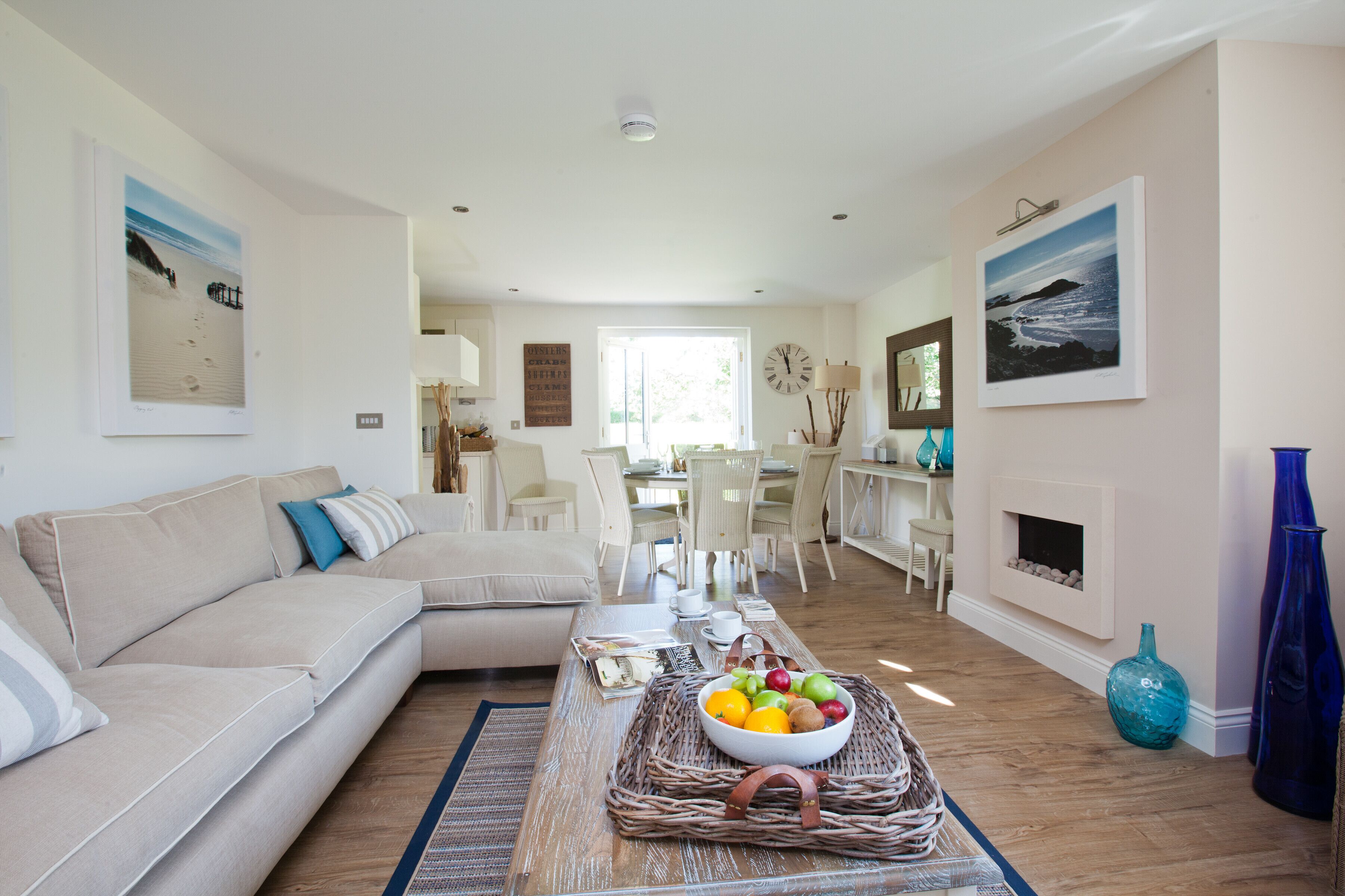 كوخ - ٣ غرف نوم (Self Catering) | منطقة المعيشة | تلفزيون بشاشة مسطحة