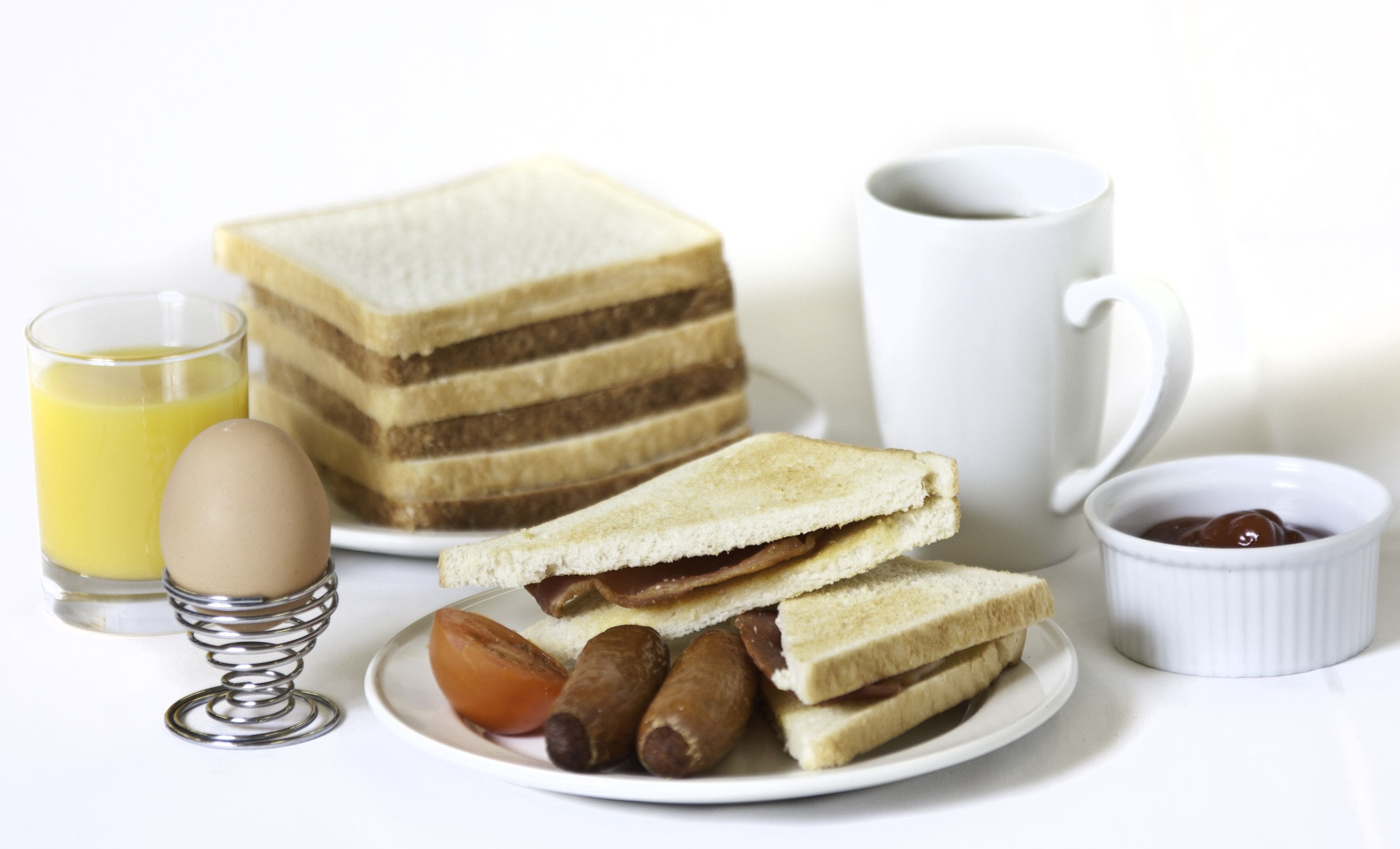 daily buffet breakfast (gbp 15 per person)