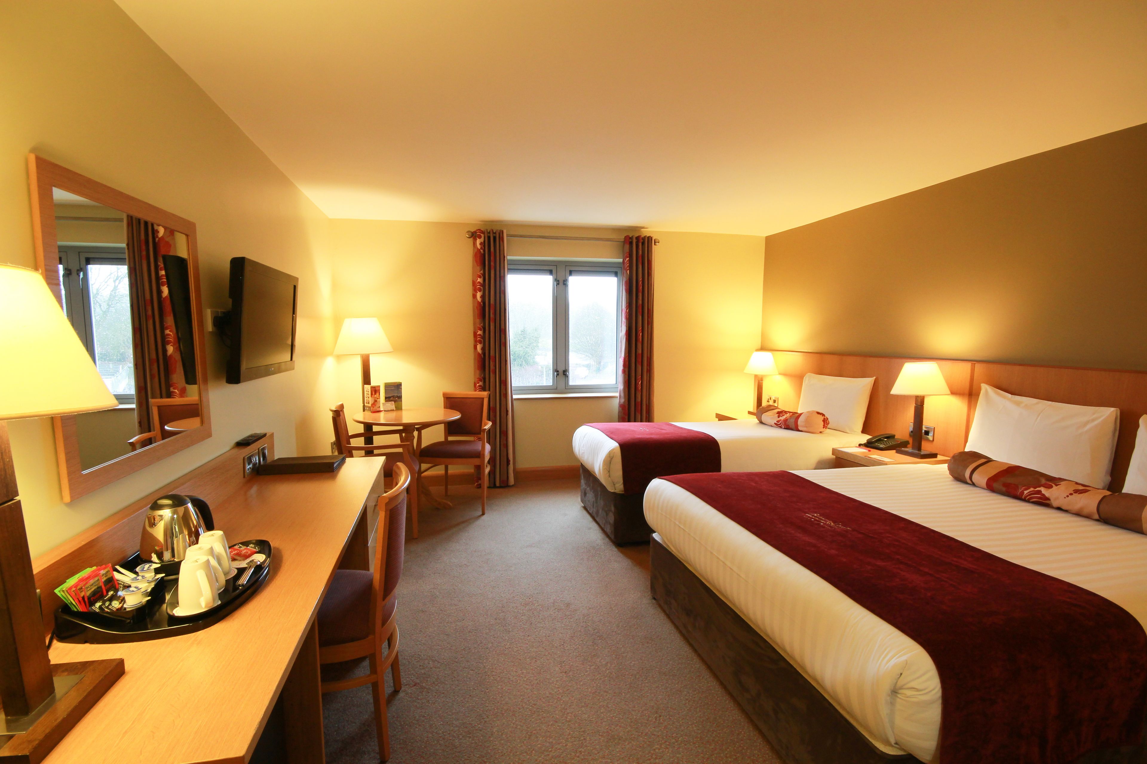 superior triple room | desk, blackout curtains, soundproofing, iron/ironing board