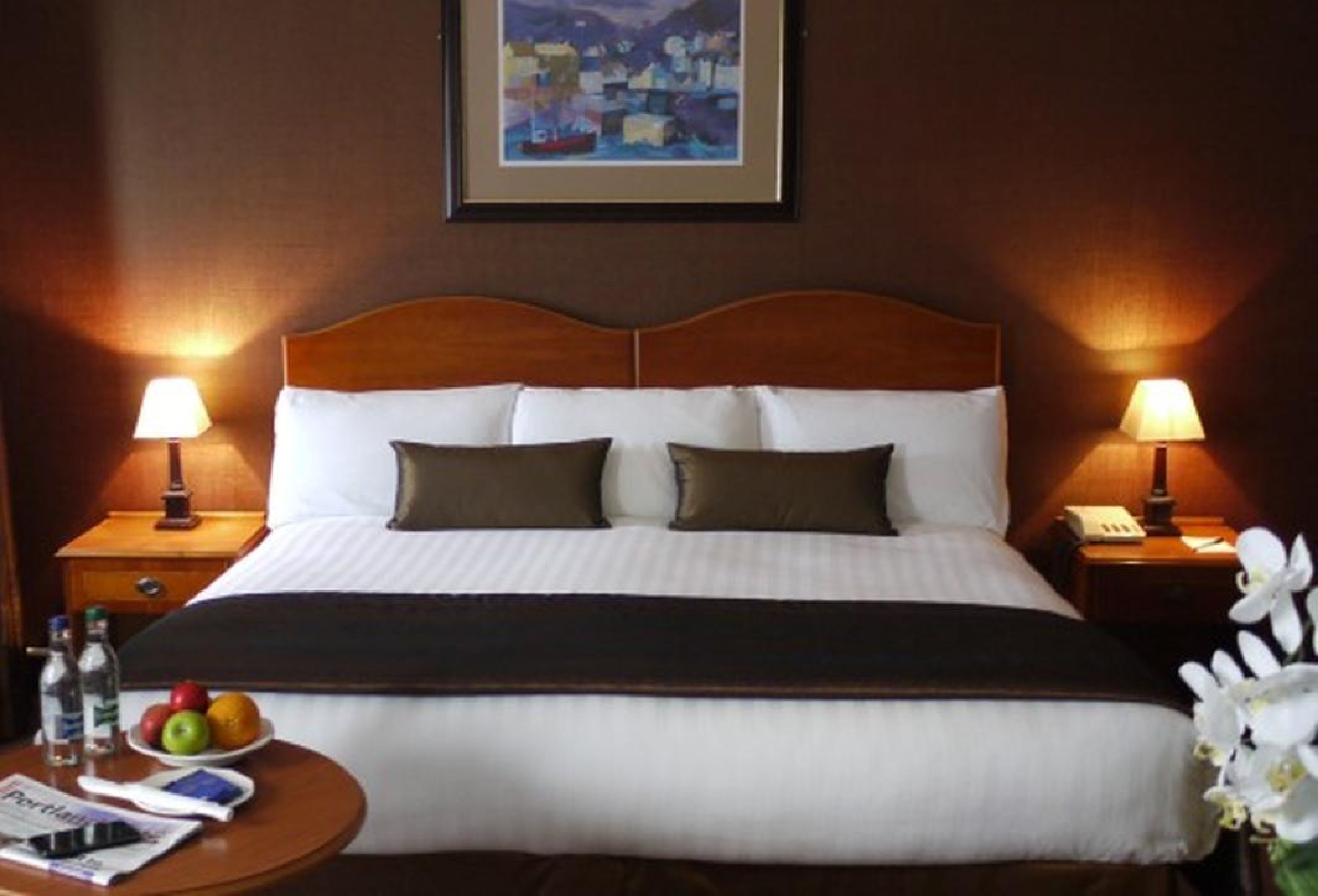 spacious double room | bathroom | free toiletries, hair dryer, towels