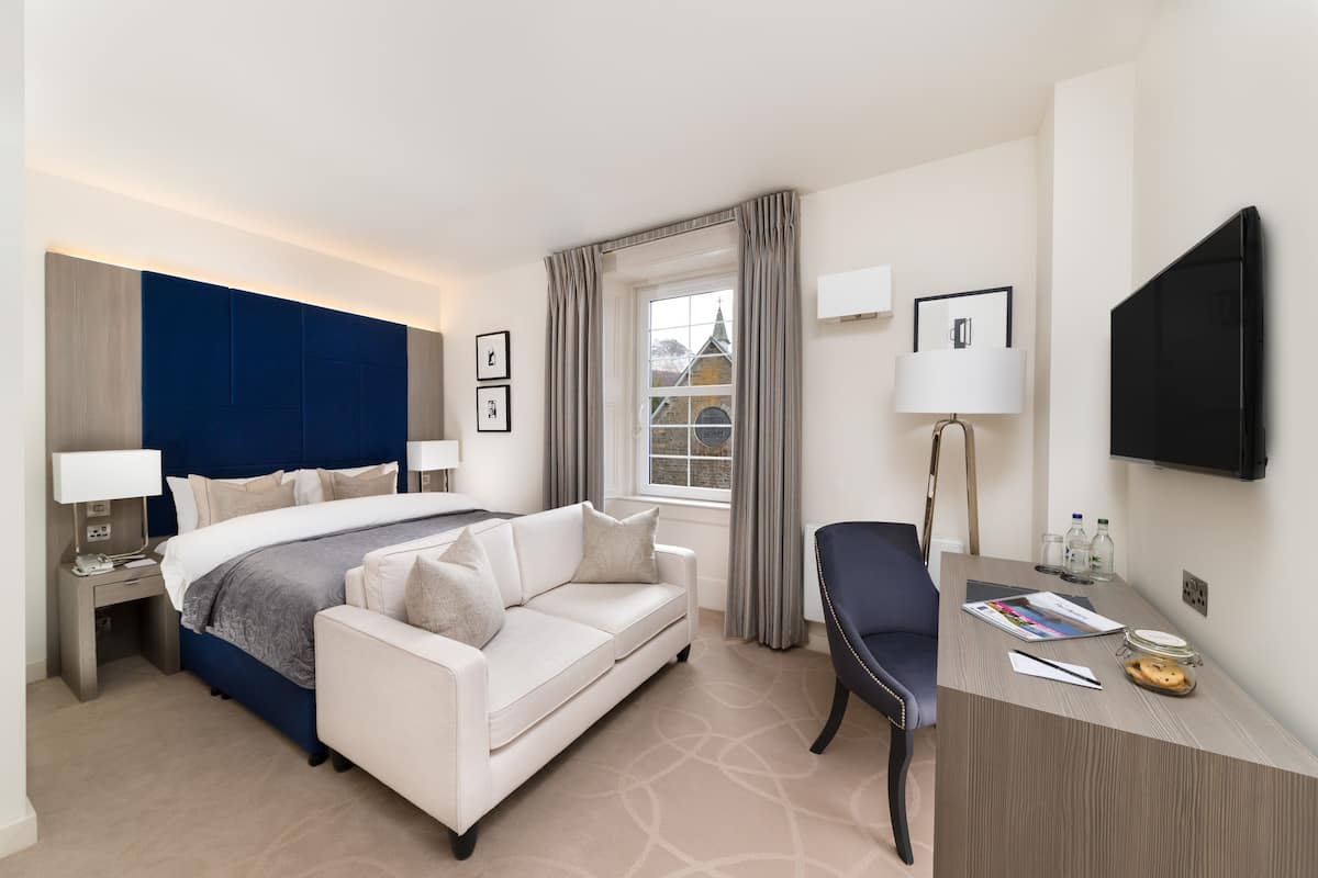 1 Schlafzimmer, hochwertige Bettwaren, Zimmersafe